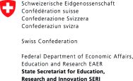 Swiss Confederation Federal Department of Economic Affairs, Education and Research State Secretariat for Education, Research and Innovation